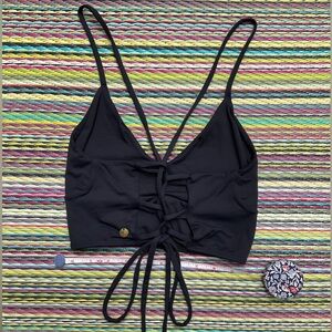 Mika Body Wear Black 'Viento' Crop Size M